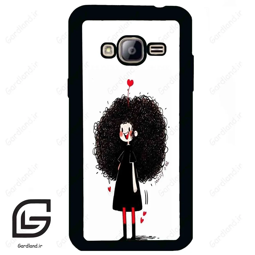 قاب گوشی سامسونگ جی 3 (Galaxy J3 ) طرح دخترانه کد 2031