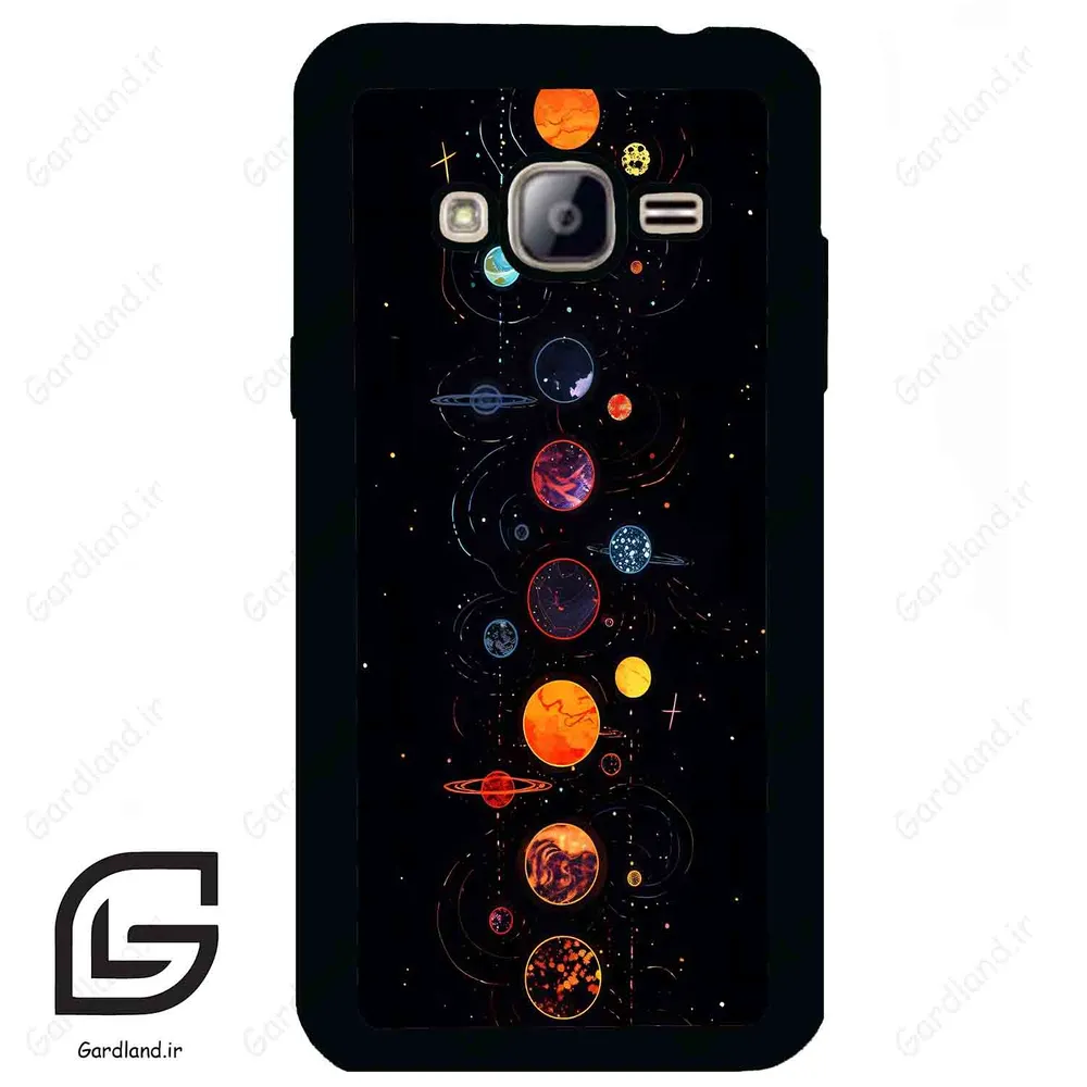 قاب گوشی سامسونگ جی 3 (Galaxy J3 ) طرح کهکشان کد 2062