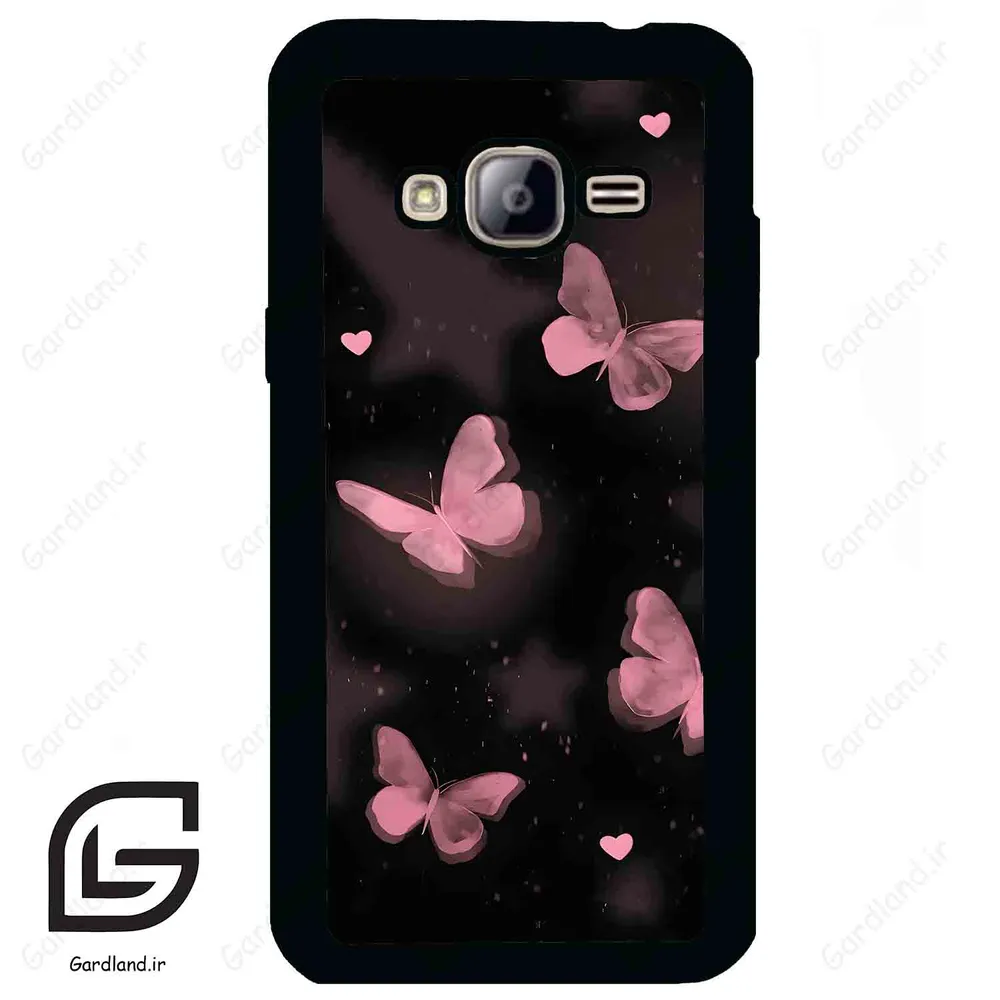 قاب گوشی سامسونگ جی 3 (Galaxy J3 ) طرح پروانه کد 2080