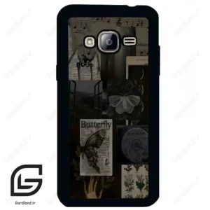 قاب گوشی سامسونگ جی 3 (Galaxy J3 ) طرح پروانه کد 2096