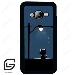 قاب گوشی سامسونگ جی 3 (Galaxy J3 ) طرح گربه کد 2098