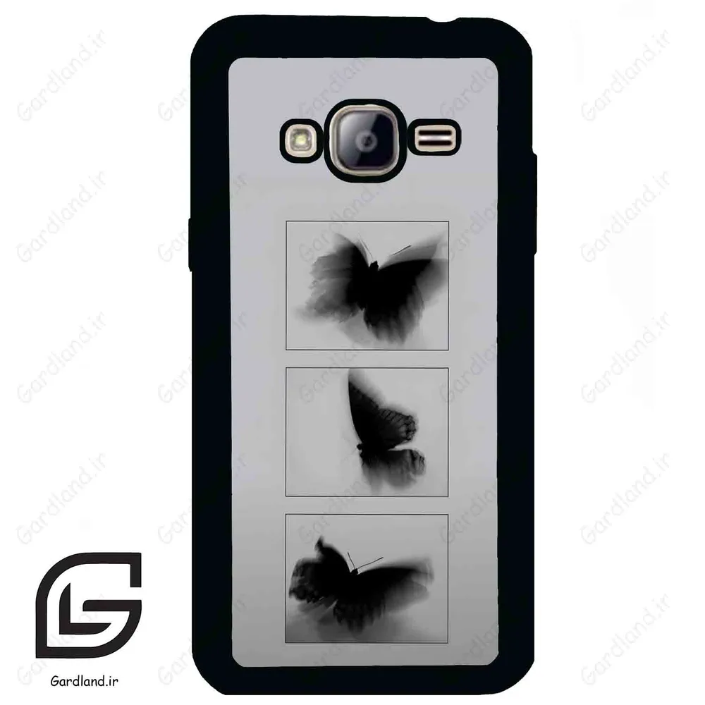 قاب گوشی سامسونگ جی 3 (Galaxy J3 ) طرح پروانه کد 2103