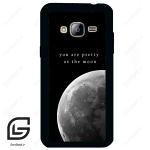 قاب گوشی سامسونگ جی 3 (Galaxy J3 ) طرح ماه کد 2140