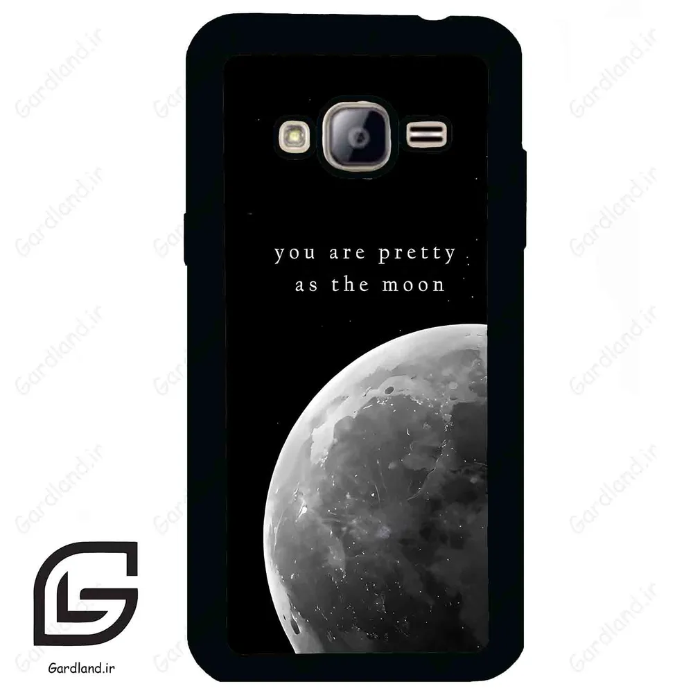قاب گوشی سامسونگ جی 3 (Galaxy J3 ) طرح ماه کد 2140