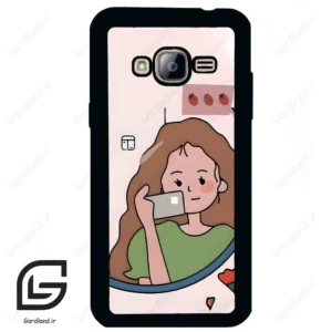 قاب گوشی سامسونگ جی 3 (Galaxy J3 ) طرح دخترانه کد 2141