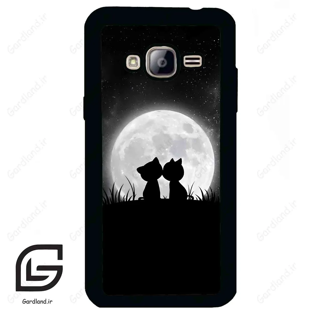 قاب گوشی سامسونگ جی 3 (Galaxy J3 ) طرح ماه کد 2174