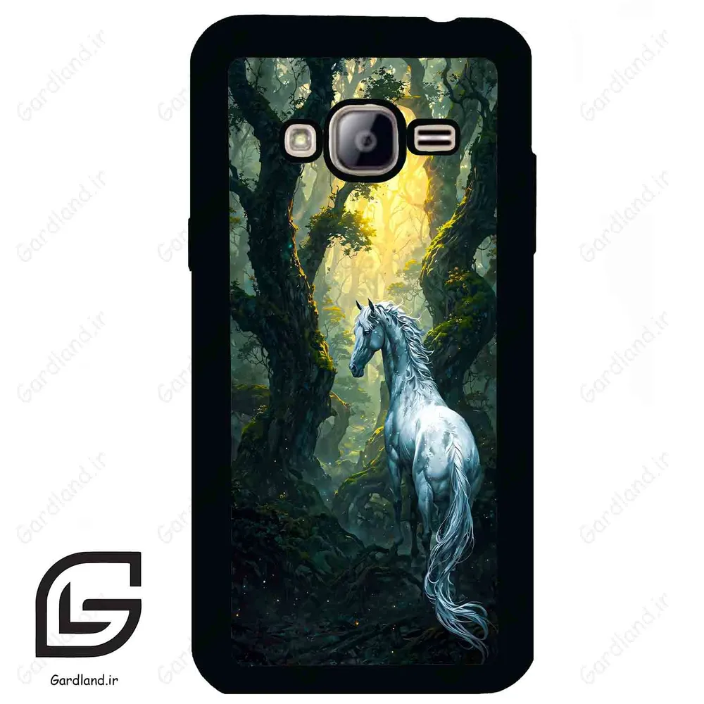 قاب گوشی سامسونگ جی 3 (Galaxy J3 ) طرح اسب کد 2176