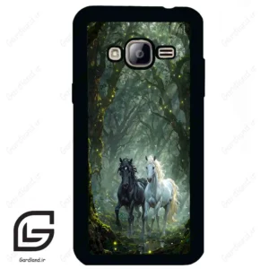 قاب گوشی سامسونگ جی 3 (Galaxy J3 ) طرح اسب کد 2184