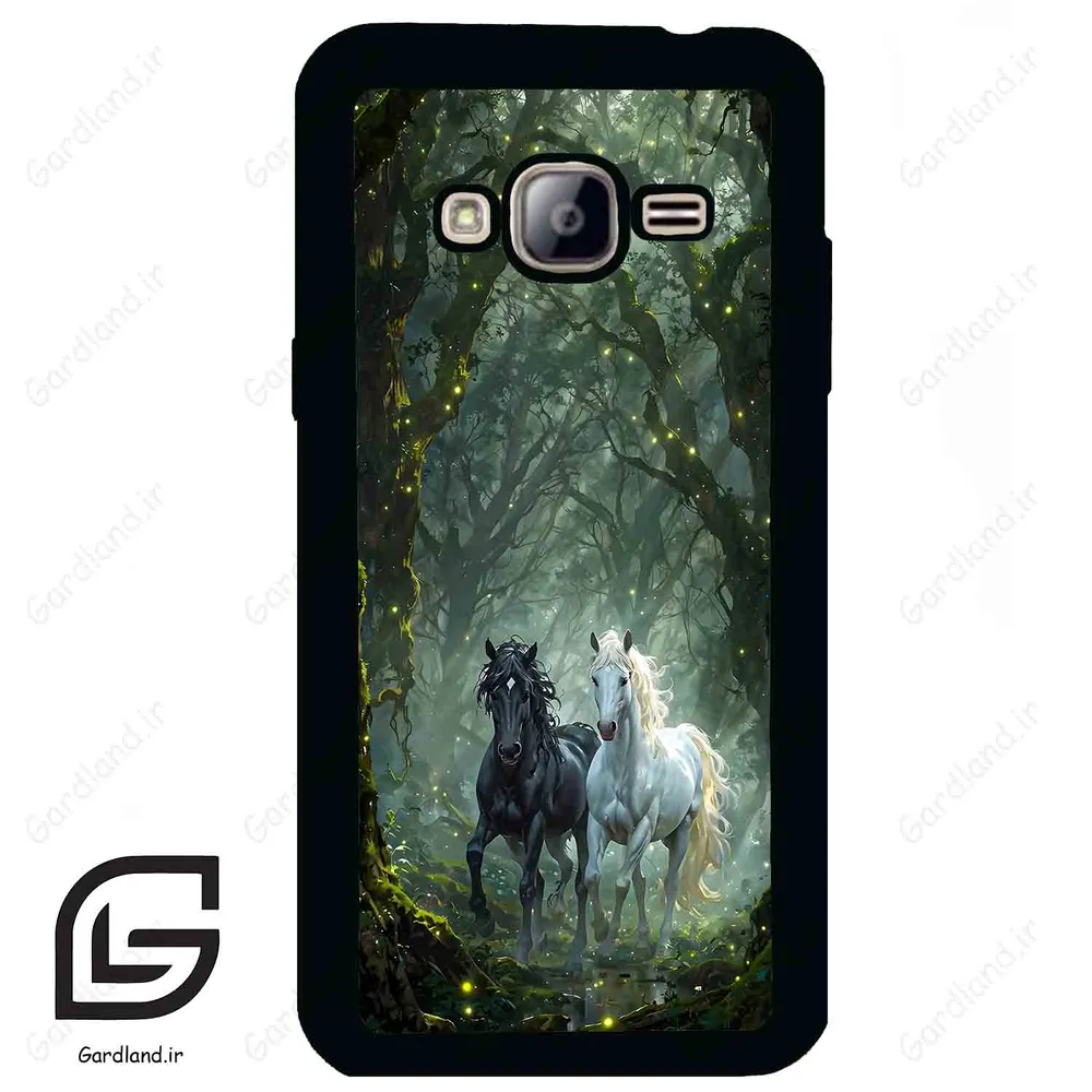قاب گوشی سامسونگ جی 3 (Galaxy J3 ) طرح اسب کد 2184