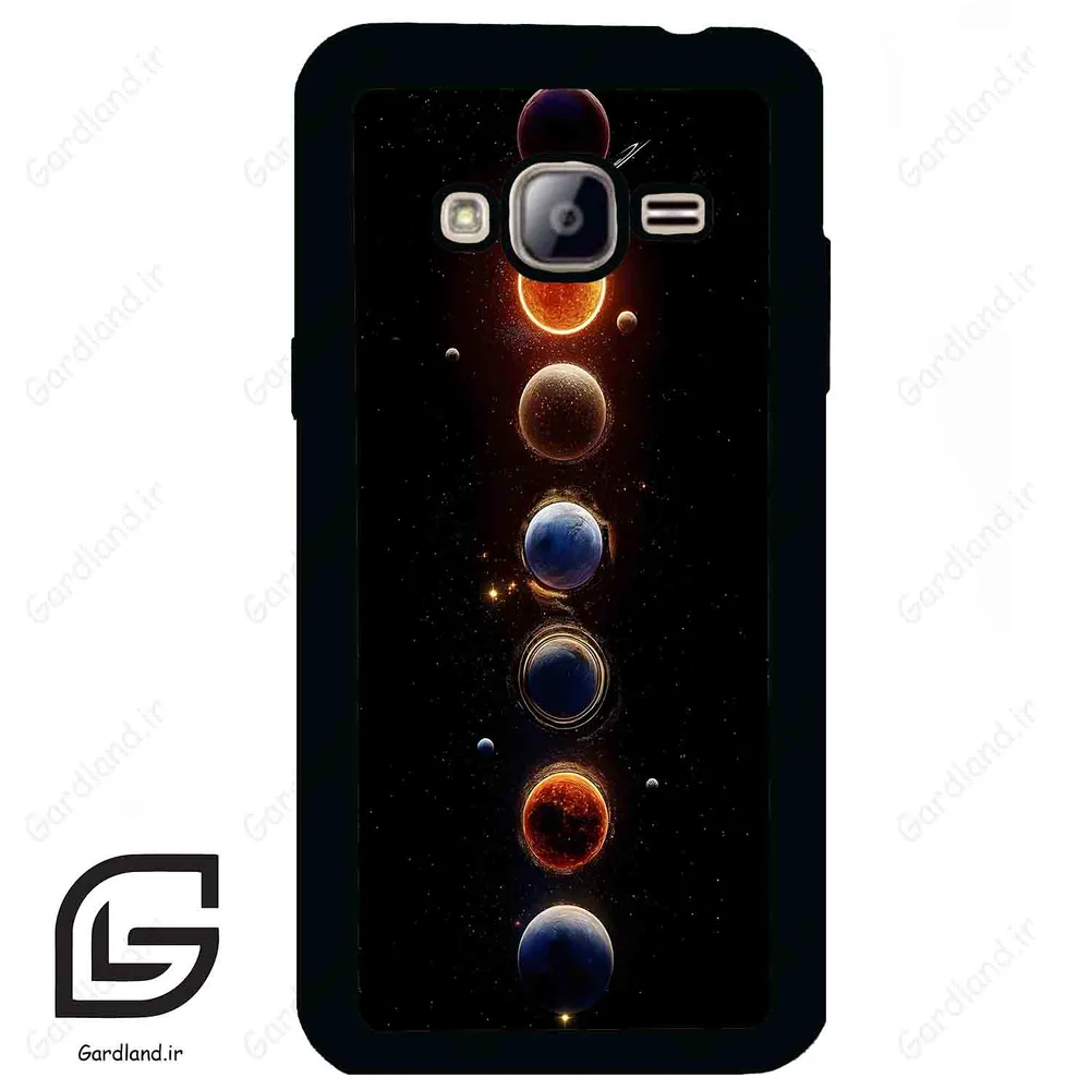 قاب گوشی سامسونگ جی 3 (Galaxy J3 ) طرح ماه کد 2186