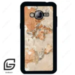 قاب گوشی سامسونگ جی 3 (Galaxy J3 ) طرح نقشه کد 2187