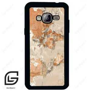 قاب گوشی سامسونگ جی 3 (Galaxy J3 ) طرح نقشه کد 2187