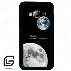 قاب گوشی سامسونگ جی 3 (Galaxy J3 ) طرح ماه کد 2190