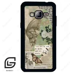 قاب گوشی سامسونگ جی 3 (Galaxy J3 ) طرح پروانه کد 2244