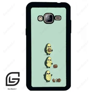 قاب گوشی سامسونگ جی 3 (Galaxy J3 ) طرح اووکادو کد 2258