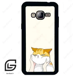 قاب گوشی سامسونگ جی 3 (Galaxy J3 ) طرح گربه کد 2298