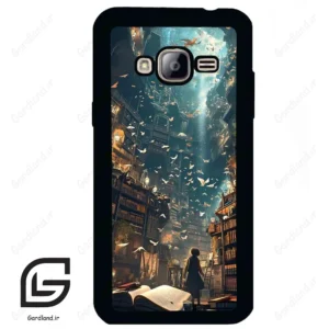 قاب گوشی سامسونگ جی 3 (Galaxy J3 ) طرح کتاب کد 2323