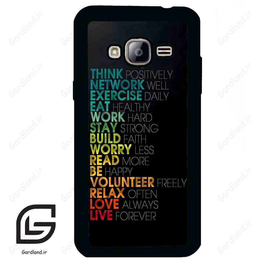 قاب گوشی سامسونگ جی 3 (Galaxy J3 ) طرح متن کد 2332