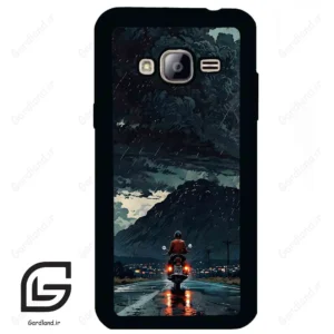 قاب گوشی سامسونگ جی 3 (Galaxy J3 ) طرح موتورسوار کد 2342