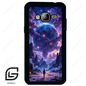 قاب گوشی سامسونگ جی 3 (Galaxy J3 ) طرح ماه کد 2343