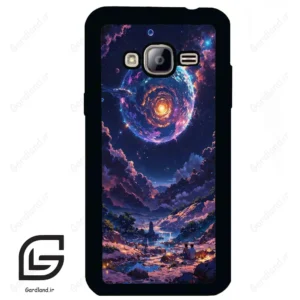قاب گوشی سامسونگ جی 3 (Galaxy J3 ) طرح ماه کد 2344
