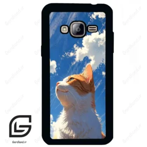 قاب گوشی سامسونگ جی 3 (Galaxy J3 ) طرح گربه کد 2366