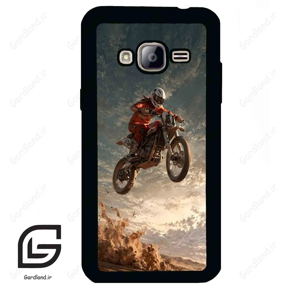 قاب گوشی سامسونگ جی 3 (Galaxy J3 ) طرح موتورسوار کد 2369