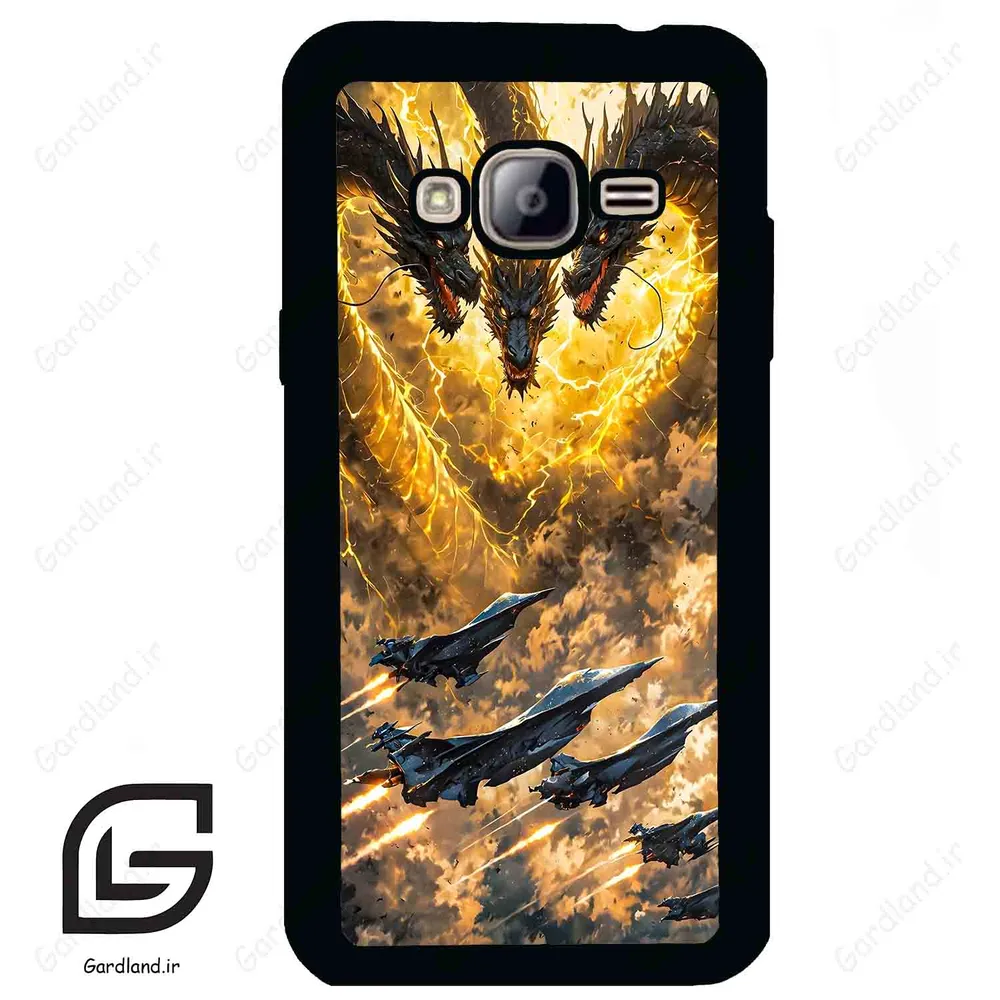 قاب گوشی سامسونگ جی 3 (Galaxy J3 ) طرح گودزیلا کد 2377