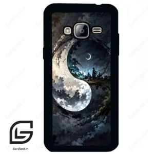 قاب گوشی سامسونگ جی 3 (Galaxy J3 ) طرح یین کد 2383