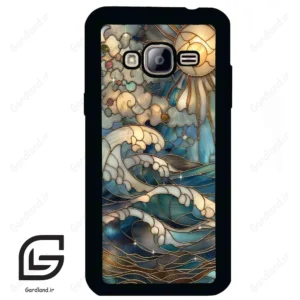 قاب گوشی سامسونگ جی 3 (Galaxy J3 ) طرح شیشه کد 2393