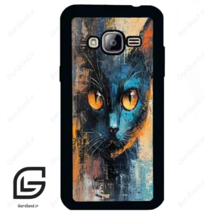 قاب گوشی سامسونگ جی 3 (Galaxy J3 ) طرح گربه کد 2397