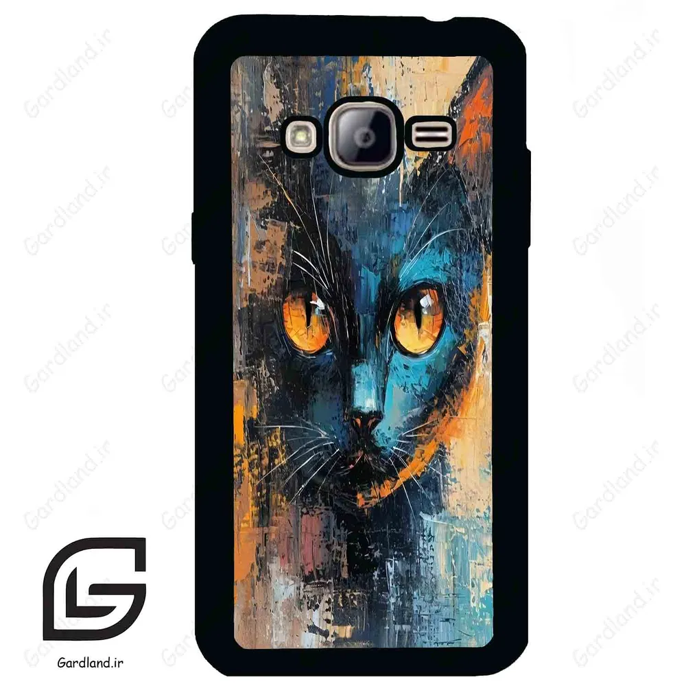 قاب گوشی سامسونگ جی 3 (Galaxy J3 ) طرح گربه کد 2397