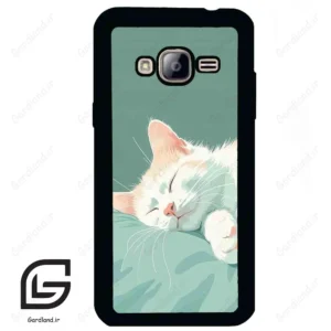 قاب گوشی سامسونگ جی 3 (Galaxy J3 ) طرح گربه کد 2403