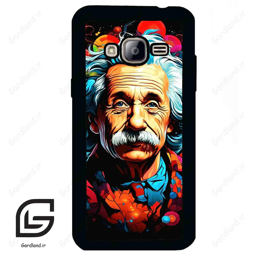 قاب گوشی سامسونگ جی 3 (Galaxy J3 ) طرح انیشتین کد 2407