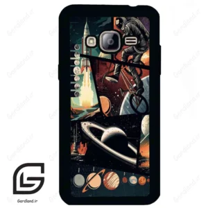قاب گوشی سامسونگ جی 3 (Galaxy J3 ) طرح فضانورد کد 2415