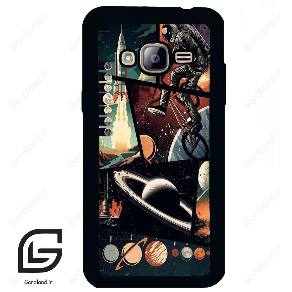 قاب گوشی سامسونگ جی 3 (Galaxy J3 ) طرح فضانورد کد 2415