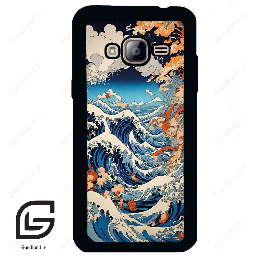 قاب گوشی سامسونگ جی 3 (Galaxy J3 ) طرح موج کد 2418
