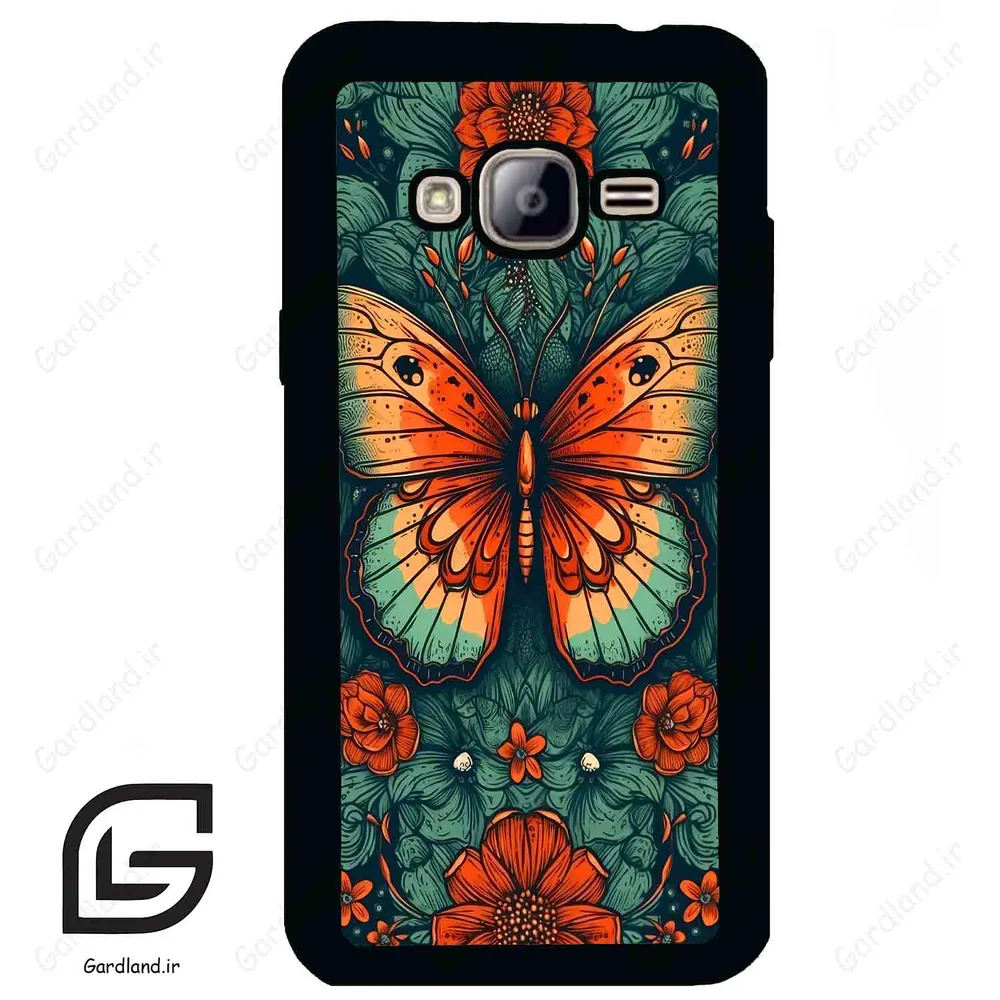 قاب گوشی سامسونگ جی 3 (Galaxy J3 ) طرح پروانه کد 2421