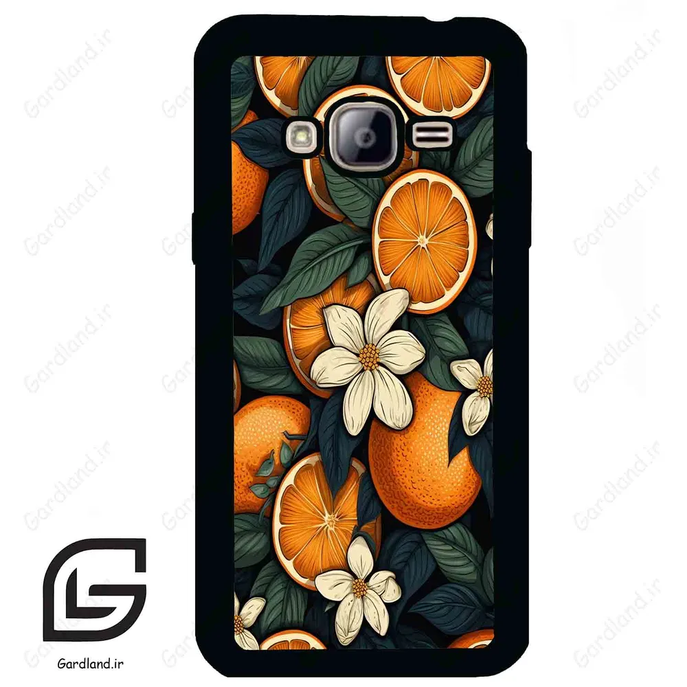 قاب گوشی سامسونگ جی 3 (Galaxy J3 ) طرح پرتقالی کد 2423