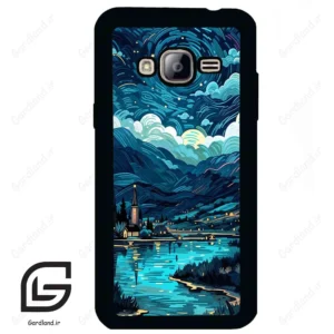 قاب گوشی سامسونگ جی 3 (Galaxy J3 ) طرح شب کد 2425