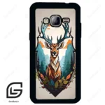 قاب گوشی سامسونگ جی 3 (Galaxy J3 ) طرح گوزن کد 2429