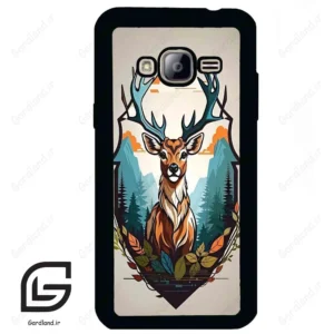 قاب گوشی سامسونگ جی 3 (Galaxy J3 ) طرح گوزن کد 2429