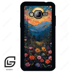 قاب گوشی سامسونگ جی 3 (Galaxy J3 ) طرح نقاشی کد 2434