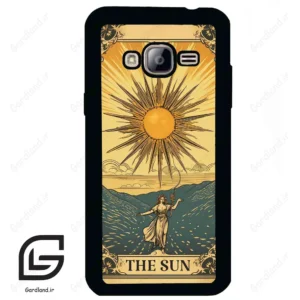 قاب گوشی سامسونگ جی 3 (Galaxy J3 ) طرح خورشید کد 2439