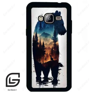قاب گوشی سامسونگ جی 3 (Galaxy J3 ) طرح خرس کد 2449