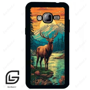 قاب گوشی سامسونگ جی 3 (Galaxy J3 ) طرح گوزن کد 2471