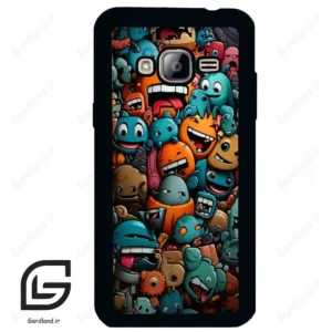 قاب گوشی سامسونگ جی 3 (Galaxy J3 ) طرح استیکر کد 2478