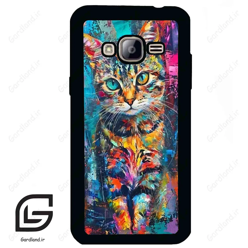 قاب گوشی سامسونگ جی 3 (Galaxy J3 ) طرح گربه کد 2488