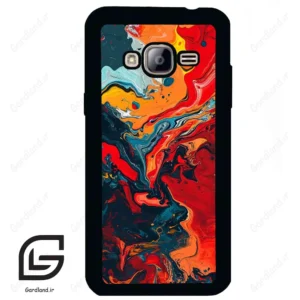 قاب گوشی سامسونگ جی 3 (Galaxy J3 ) طرح ابرنگی کد 2490