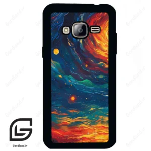 قاب گوشی سامسونگ جی 3 (Galaxy J3 ) طرح اسمان کد 2492